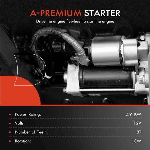 0.85/0.9KW Starter for Dodge Colt, Hyundai Accent, Eagle, Plymouth